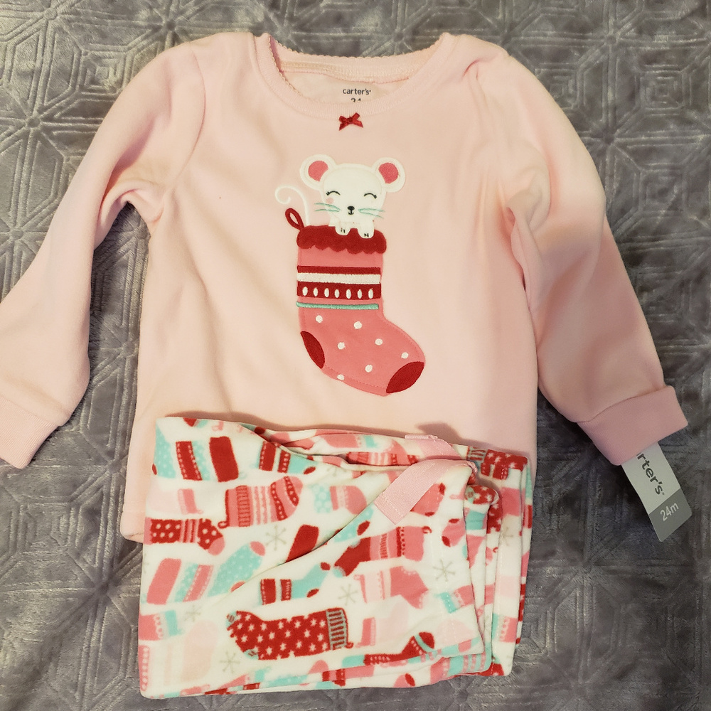 Carters Mouse Pajama Set
